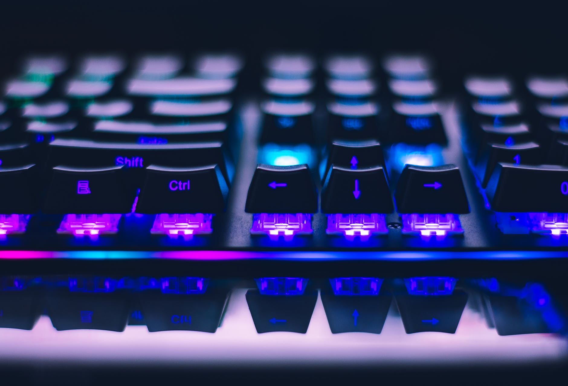 aparece el teclado de un ordenador